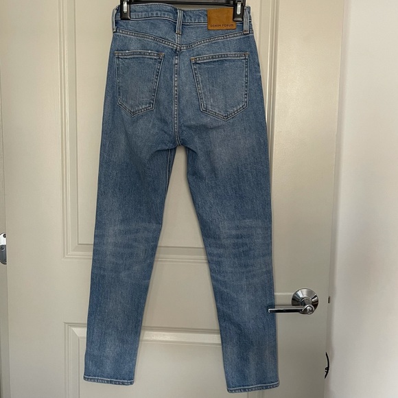 !SOLD! Denim Forum The Yoko High Rise Slim Jeans Size 25 ORGANIC COTTON! - Picture 6 of 10
